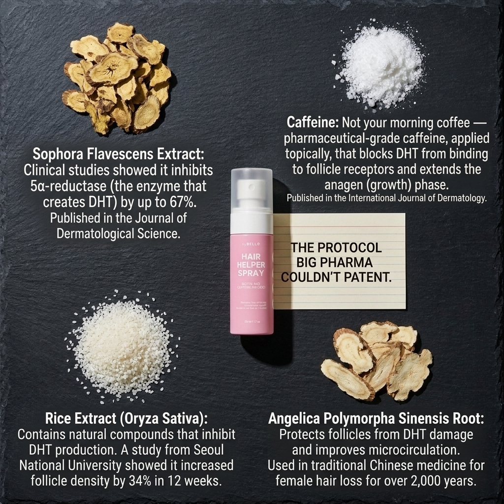 The four botanical DHT-blocking ingredients