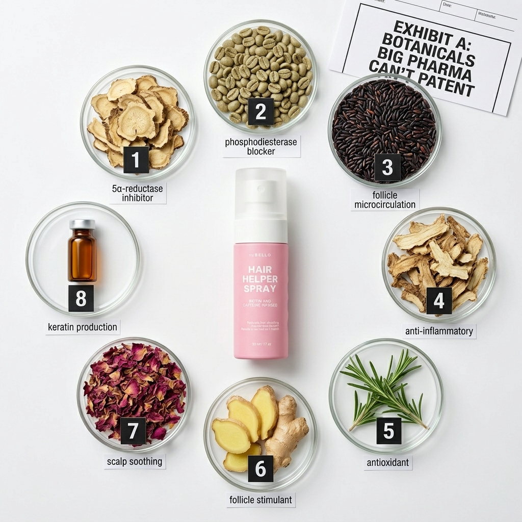 TryBello Hair Helper Spray — What's in the bottle